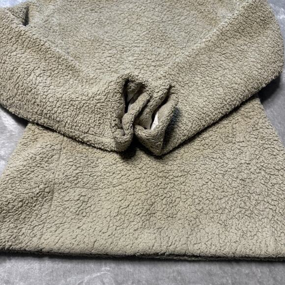Patagonia Womens Los Gatos Fleece Jacket Sherpa Full Zip Tan Cozy Soft Warm M - Picture 12 of 12